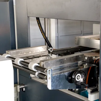 Automated Thermoforming Machine for Producing Tilting Mould Brown Plastic Cups