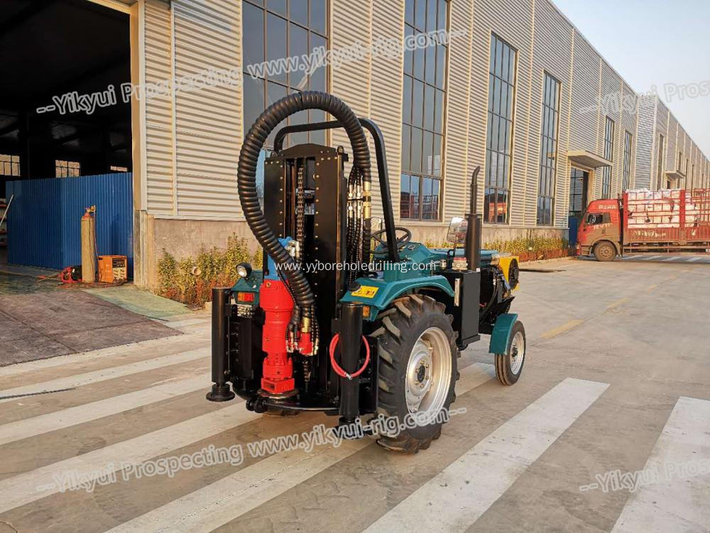 200m Portable Tractor Mounted Farm Irrigation Drilling Rig