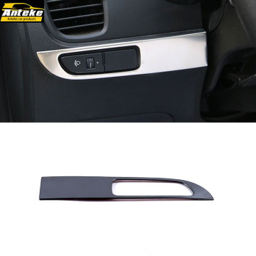 OEM Automotive Stainless Steelless Interior Parts 2017 Kia K2ヘッドライトコントロール装飾ライトリング