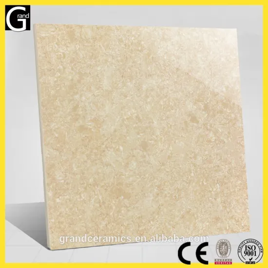 Bright high-level beauty Yellow color Tulip flower design ceramics polished flooring and wall tile