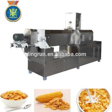 Automatic Cereal Breakfast Corn Flakes Snack Food Making Machine