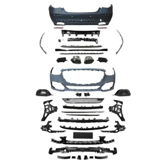 Maybach MBH Style Car Parts - Front Bumper & Rear Diffuser Kit for BENZ W223 (2021-2023)