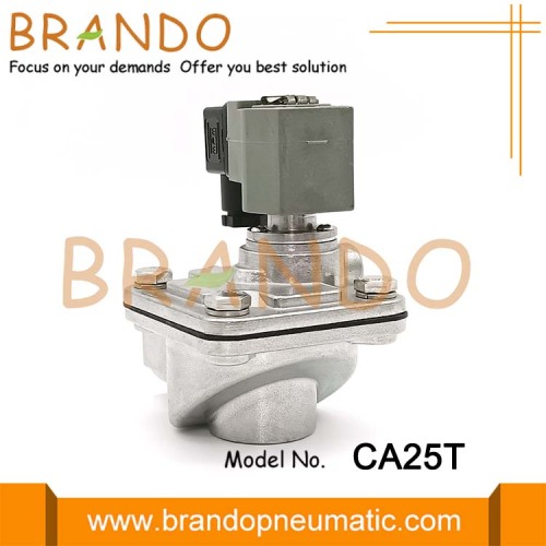 CA25T 1 &#39;&#39;스레드 먼지 수집기 다이어프램 복분 파일럿 펄스 펄스 제트 제트 백 필터 용 솔레노이드 밸브 24V 110V 220V AC DC
