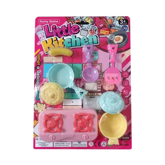 Cheaper China Wholesale Plastic Kitchen Set Toy for Girls