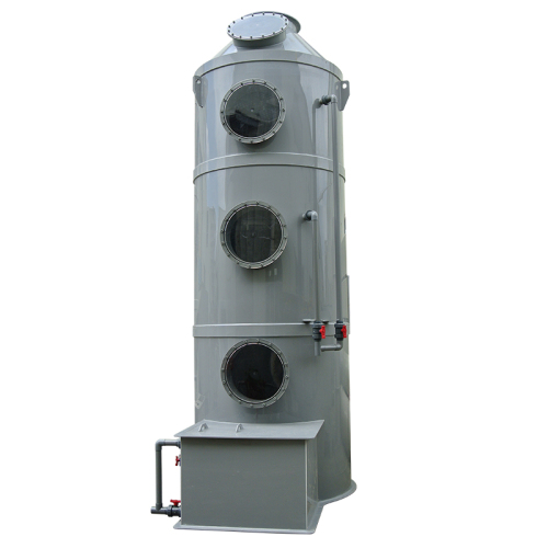 Environmental friendly wet scrubber for industrial waste gas treatment