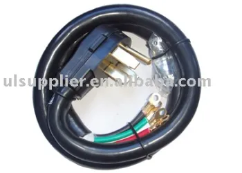 UL-listed 50 AMP 4 Wire range and dryer cord/SRDT cord(06-PT628204)