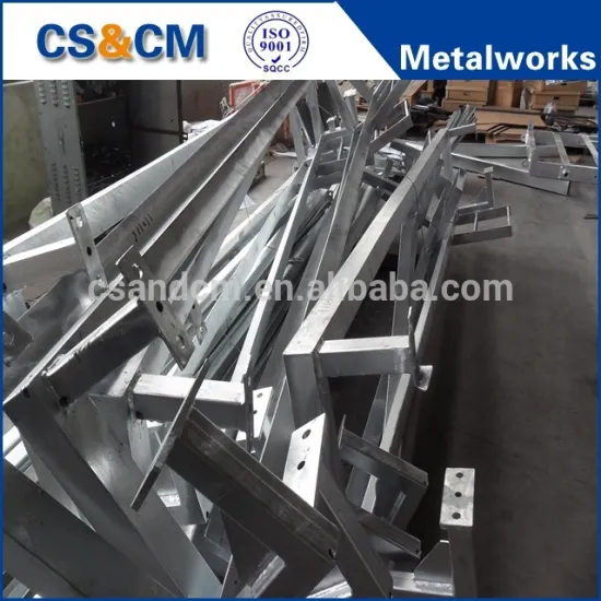 High Precision Structure Hot Dip Galvanized Steel Pipe Fabrication