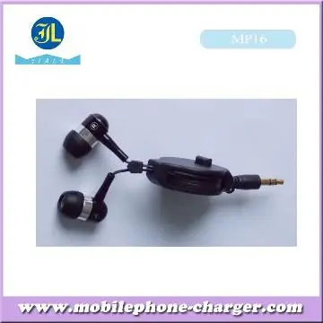 2013 new design retractable earphone