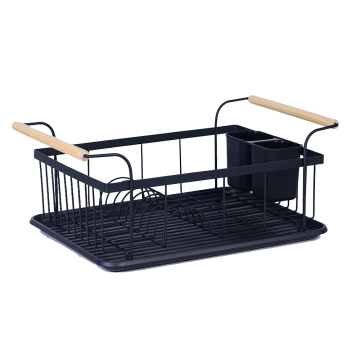 Smartpan Hot Selling Kitchen Organizer: Dish Drying Drainer Rack with Powder Coating