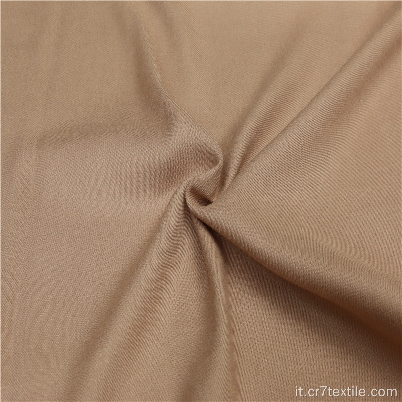 Tessuto in twill di rayon 100% tessuto tinto all&#39;ingrosso