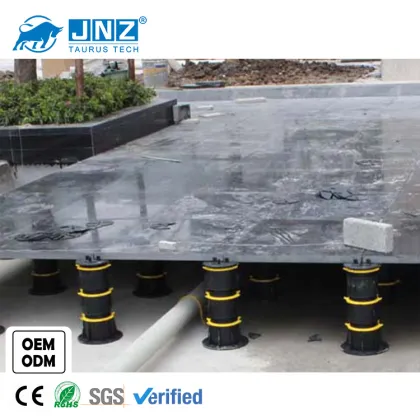 JNZ plastic paver pedestal adjustable floor support flooring accessories