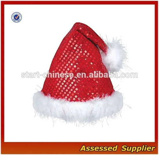 CA15/Lignt sequin santa clause with good quality