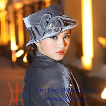 Women church hat velvet hat winter hat fashion hat