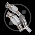 DownPipe لـ BMW M2C M3 M4 F80 F82 F83 3.0 2013- نظام عادم عادم مصنوع من الفولاذ المقاوم للصدأ.