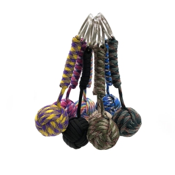 Paracord Lanyard Keychain: Outdoor Survival Tactical Emergency Rope