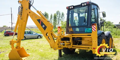 LIUGONG 70kw 8400kg CLG777A backhoe loader with price