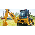 LIUGONG 70kw 8400kg CLG777A backhoe loader with price