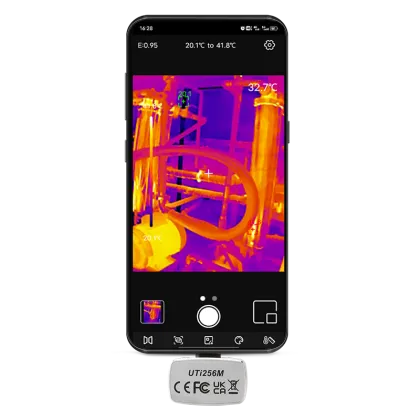 UNI-T UTi256M Thermal Camera Phone: Thermal Imaging Sensor for Android Night Vision
