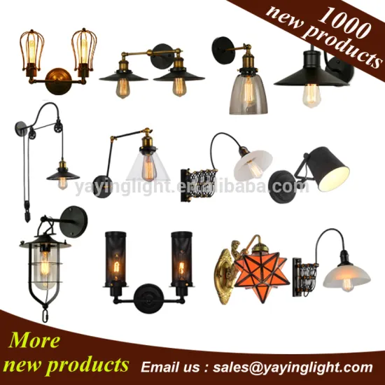 Glass Wall Mount Lamp American style new classical lighting bar lamps