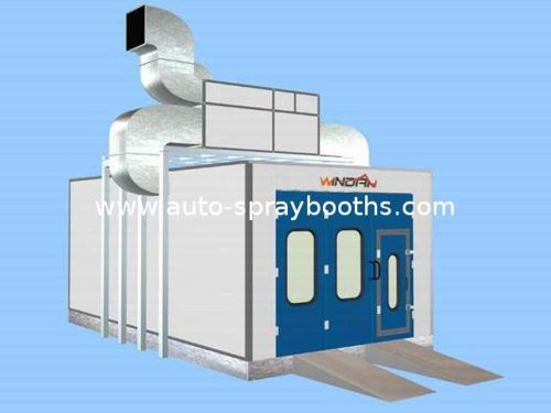 Top Generator Painting Drying Large Spray Booth For Automobile Care, Repair