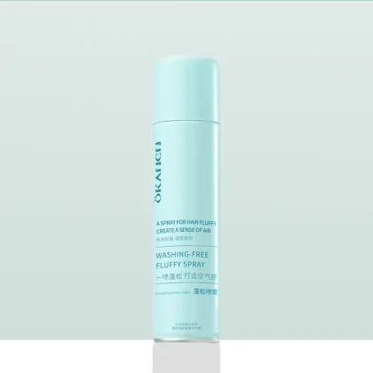 OKANEN Leave-in Dry Hair Spray - Oil-free Hair Bangs Lazy Wash-free Dry Hair Spray
