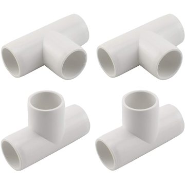 Plastic pipe fitting connection housing