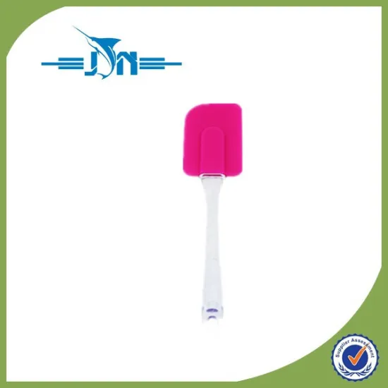 Durable silicone spatulas/silicone spatula with color plastic handle