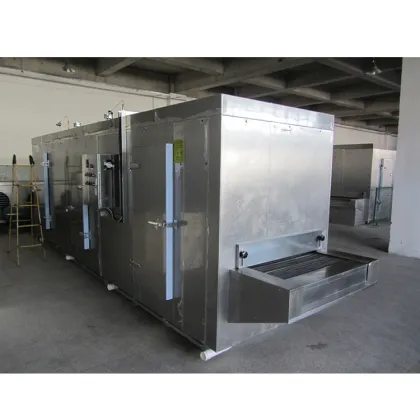 IQF industrial freezer fish tunnel freezer