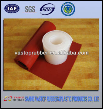Red and White high Transparent silicone rubber sheets