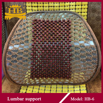 Mesh+wooden beads good quality waist cushion back support