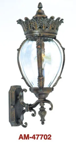 Antique Aluminum Garden Light