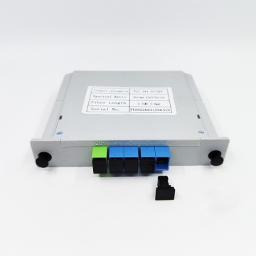 Yuanyi 1:8 Optical Splitter with SC UPC/APC Connectors - Original Factory Insert Type PLC Splitter Box