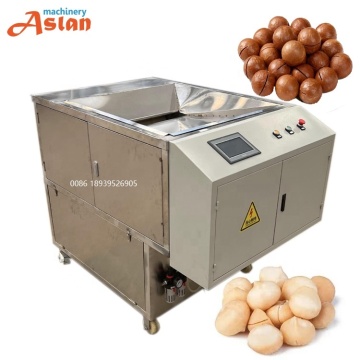 Industrial Stainless Steel Hawaii Nut Opening Machine for Macadamia Nuts Shelling and Cracking