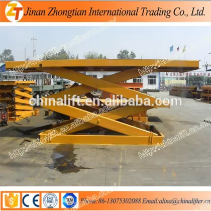 ZHONGTIAN OEM model stationary scissor lift platform home car elevator