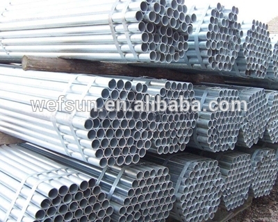 Top quality competitive price galvanized round steel pipe