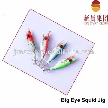 10cm 9g with cloth wraped big eye squid jigs