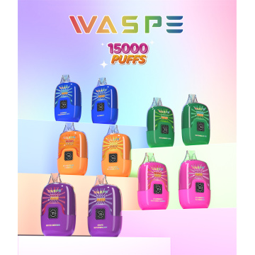 Kotak Digital 15000 Puffs LED Asli Vape sekali pakai