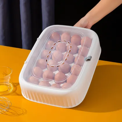 Fresh-keeping Refrigerator Plastic Egg Storage Box