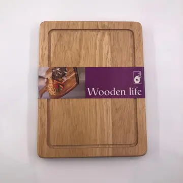 Personalized rubber wood cutting boards