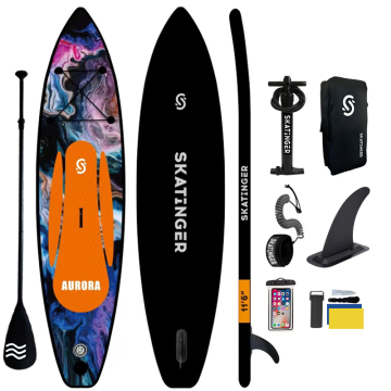 الشركة المصنعة الصين التزلج على التزلج طبقة مزدوجة لوحة تصفح لوحة OEM SUP PADDLE لوحة للبيع