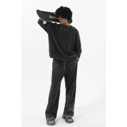 Sun-Faded Vintage Tracksuit Design