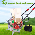 Multi-function hand-push seeder, soybean peanut corn planter