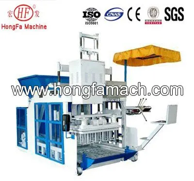 QMJ-10A big mobile block machine in cameroon