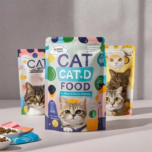 مخصص أغذية الحيوانات الأليفة الألومنيوم مطلي زيبر الحقيبة