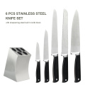 Set cuțit universal cuțit bloc 430 din oțel inoxidabil