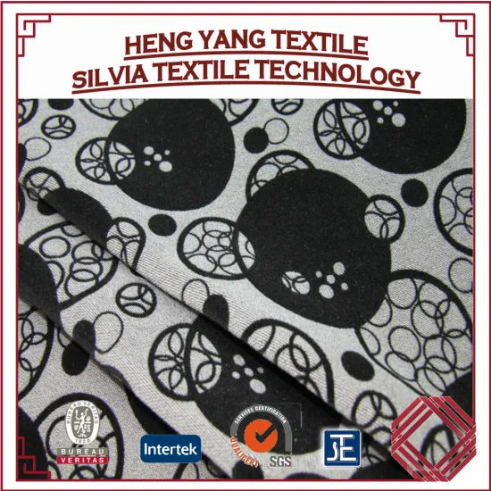 Cationic Twill Flocked Upholstery Fabric for Upholstery Fabric for Sofa and Car Seat Cover Fabric from China manufacture