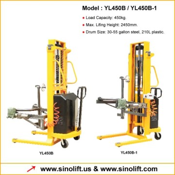 YL450B/YL450B-1 Electric Drum Stacker with 2-stage Mast