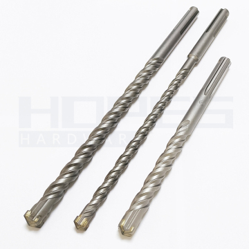 SDS Max Shank Carbide Cross Cutter Tips for Electric Hammer Drill Bits - Concrete, Granite, Stone, Brick Drilling Tools (280-1000mm)