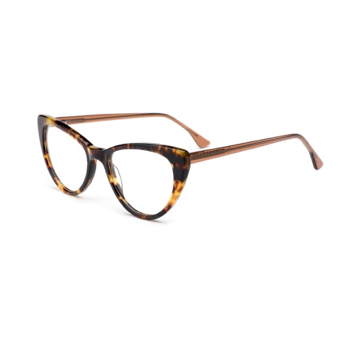 Bold Full-Rim Cat-Eye Acetate Eyeglasses ME2013