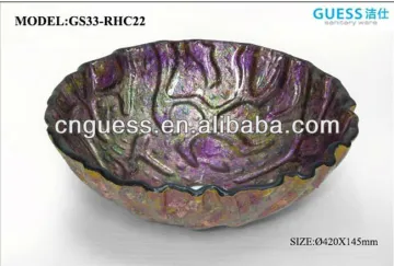 Modern glass basin (GS33-RHC22)